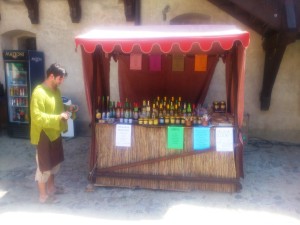 Muzikant a obchodní zástupce hlinské firmy Medovinka Alexander Šipoš